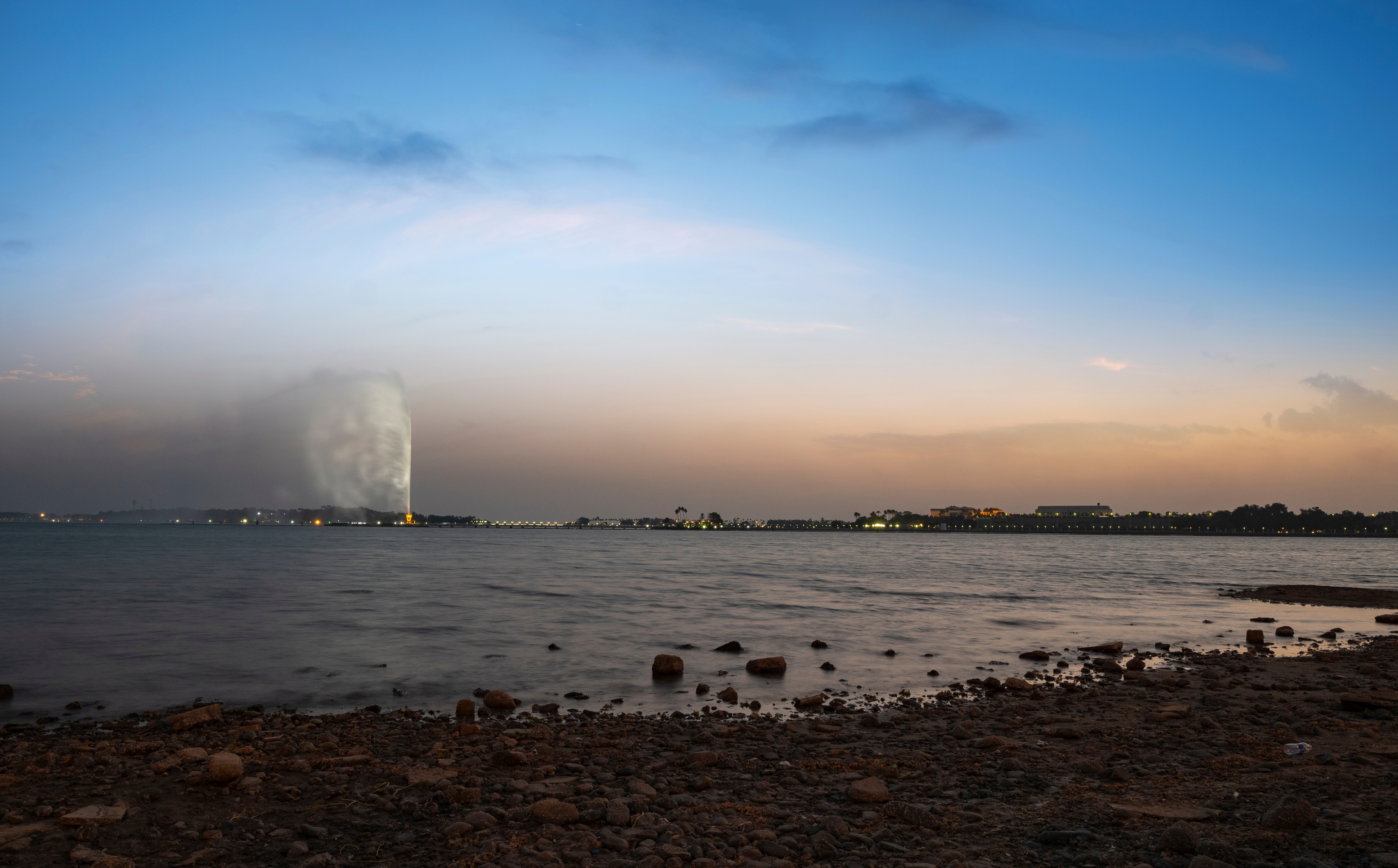 King Fahd's Fountain in Jeddah, Western Saudi Arabia